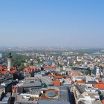 Blick über Leipzig